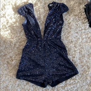 Sequin romper